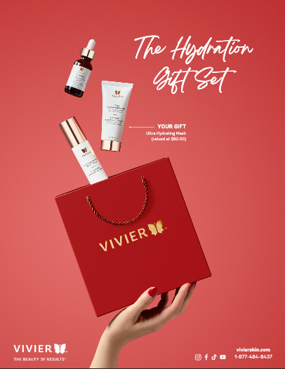 2024 Vivier Hydration Holiday Set - FREE Gift