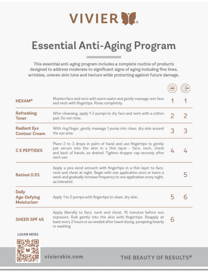 Vivier Essential Anti-Aging Program