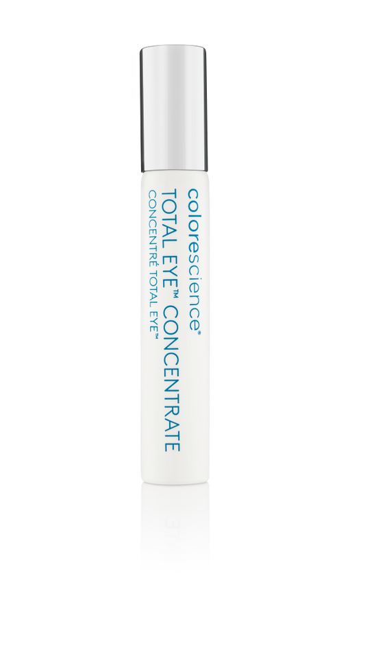 Colorescience Total Eye Concentrate bottle on a white background